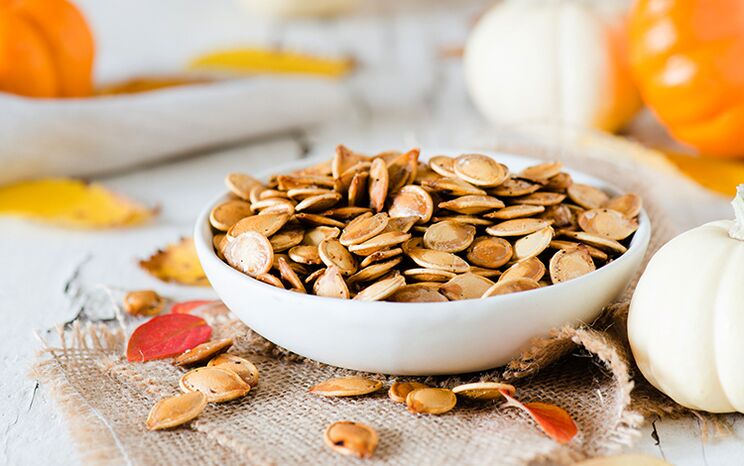 تخم کدو برای کرم ها